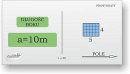 Domino Matematyczne - Prostokąty